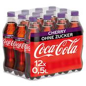 Coca-Cola Cherry Zero Sugar Vergleich