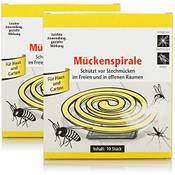 Com-four Antimücken-Spirale Vergleich