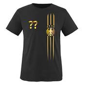 Comedy Shirts Herren Fußball Deutschland Schwarz