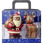 Confiserie Weibler Weihnachtsmann und Rentier Vergleich