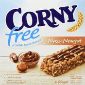 Corny Free Nuss-Nougat Vergleich
