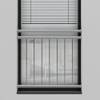 Cosch Edelstahl V2A Französischer Balkon