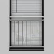 Cosch Edelstahl V2A Französischer Balkon
