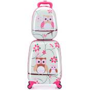 Costway 2tlg Kinderkoffer + Rucksack
