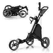 Costway 3-Rad-Golf-Fush-Pull-Wagen Vergleich