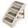 Costway Haustiertreppe mit Teppich