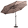Costway Sonnenschirm mit LED