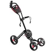 Costway Zusammenklappbarer 4-Rad-Golf-Trolley Vergleich