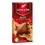 Côte d'Or Bloc Lait Noisettes
