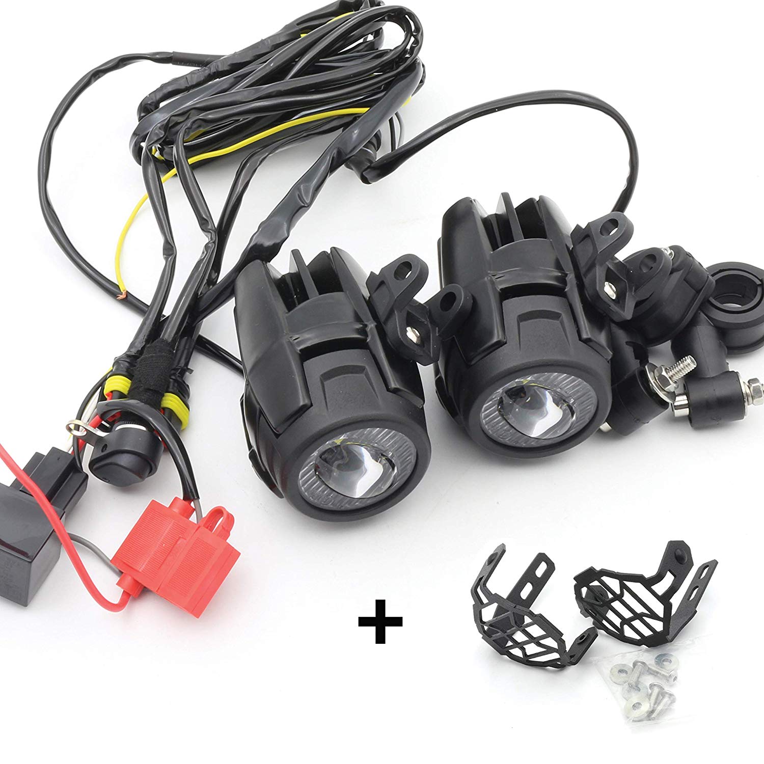 Motorrad Zusatzscheinwerfer Set Lumitecs S2 LED Scheinwerfer mit  E-Zulassung 12V/24V inkl. Kabelbaum mit Preisvorteil