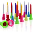 Crestgolf Mehrfarbige Kunststoff-Golftees