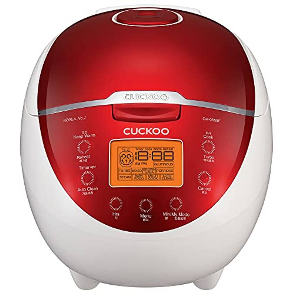 CUCKOO CRP-DHSR0609F Reiskocher (1090 Watt, Silber CUCKOO CRP-DHSR0609F Reiskocher (1090 Watt, Silber