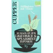 Cupper Süßholztee mit Minze