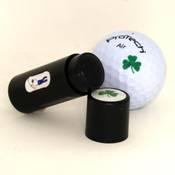 D B Spares Lucky Clover Design Golfball-Stempel