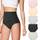 Daelesr Damen Hohe-Taille-Slips Bauchweg