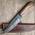 Hobby Hut Damast-Jagdmesser