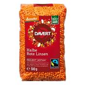 Davert Halbe Rote Linsen Vergleich