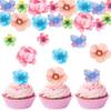 Dazzjoy Essbare Blumen Tortendeko