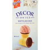Debeukelaer Decor on ice Waffelbecher