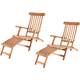 SAM 2er Set Teak-Holz Deckchair Puccon 4251068927747 Vergleich