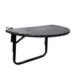 Degamo Balkonhängetisch Polyrattan