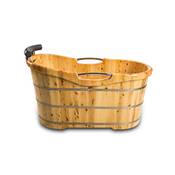 Deko Vertrieb Bayern XXL Luxus freistehende Holz-Badewanne Vergleich