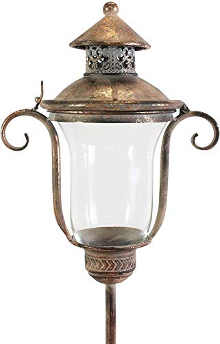 Grablaterne Aus Stahl Mit Erdanker - Schwarz Pulverbeschichtet, 21 Cm Hoch