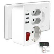 Delee Steckdosenadapter Vergleich