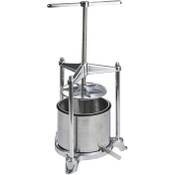 Dema Edelstahl Obst- und Beerenpresse 5 L