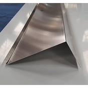 Designbleche Ortgangblech Alu-Winkelblech A99gla080ob20-165