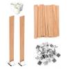 Dewfigs Holzdochte 60 Sets