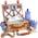 Dhaee Wicker Picknickkorb Set