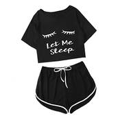 Didk Damen Kurz Schlafanzug D6-night061-S Vergleich