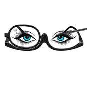 Disnace Make-up Brille