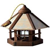 dobar Sechseckiges Vogelfutterhaus