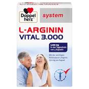 Doppelherz system L-ARGININ VITAL 3.000 Vergleich