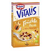 Dr. Oetker Vitalis Früchtemüsli Vergleich