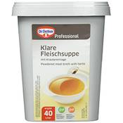 Dr. Oetker Professional Klare Fleischsuppe Vergleich
