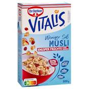 Dr. Oetker Vitalis Weniger Süß Knusper Frucht