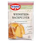Dr. Oetker Weinstein Backpulver Vergleich