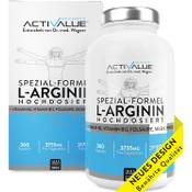ACTIVALUE L-Arginin Spezial-Formel Vergleich