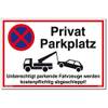 Dreifke Privatparkplatz-Schild