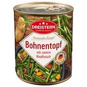 Dreistern Bohnentopf