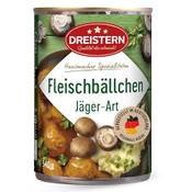 Dreistern Fleischbällchen Jäger-Art