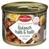 Dreistern Gulasch halb und halb
