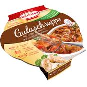 Dreistern Gulaschsuppe mit feinem Rindfleisch Vergleich