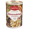 Dreistern Hühnernudeltopf mit Gemüse