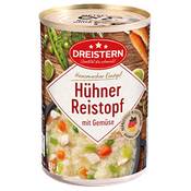 Dreistern Hühnertopf mit Reis