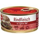 Dreistern-Konserven Rindfleisch im eigenen Saft