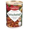 Dreistern ‎Letschotopf mit Kartoffeln und Würstchenscheiben